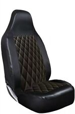 For VOLKSWAGEN BEETLE - Premium Black Diamond Quilted Single Seat Cover