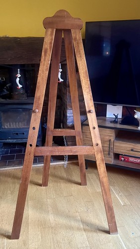 Handmade wooden artist easel - handmade,