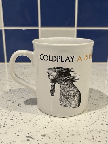 Vtg coldplay mug rush of - mug,