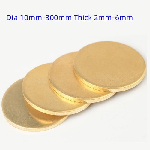 Brass discs round - discs,