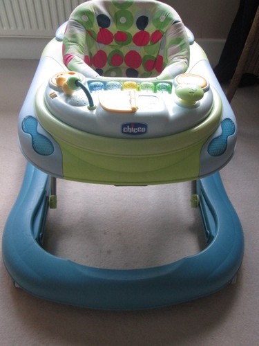 Baby walker and seat - , with