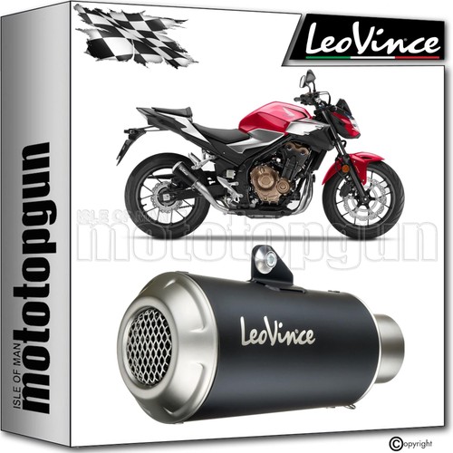 Leovince exhaust steel - exhaust,