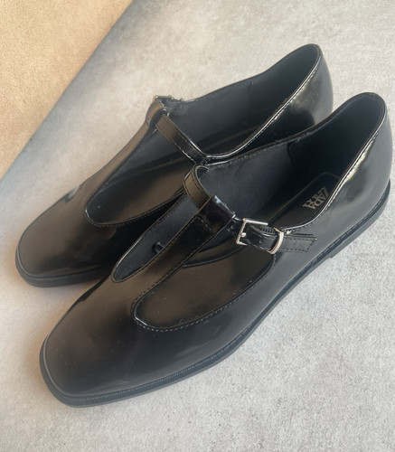 Zara women black patent - women’s,
