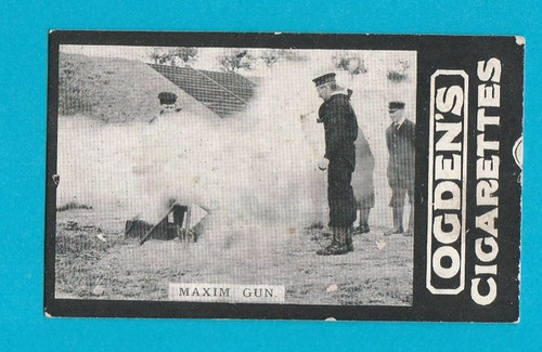 Maxim gun ogdens tabs - gun,