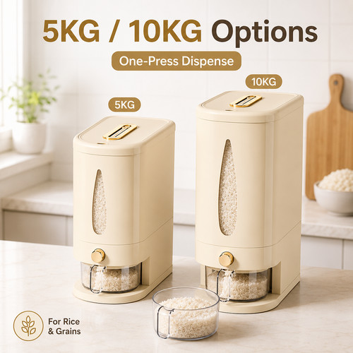 10kg rice dispenser - 5/10kg,