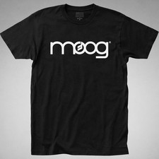 MOOG BLACK T-SHIRT Logo