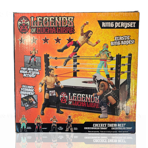 Wrestling ring playset legends - wrestling,