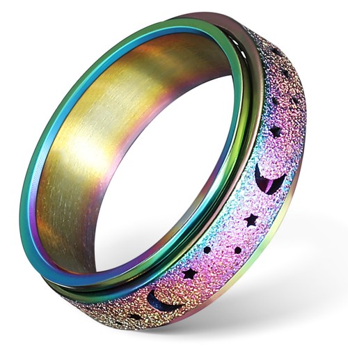 Titanium ring silver - titanium,
