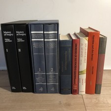 9 Book Lot Vintage Medical