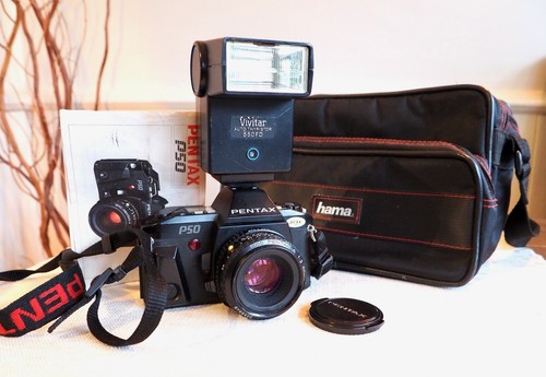 Vintage pentax p50 35mm film - vintage,