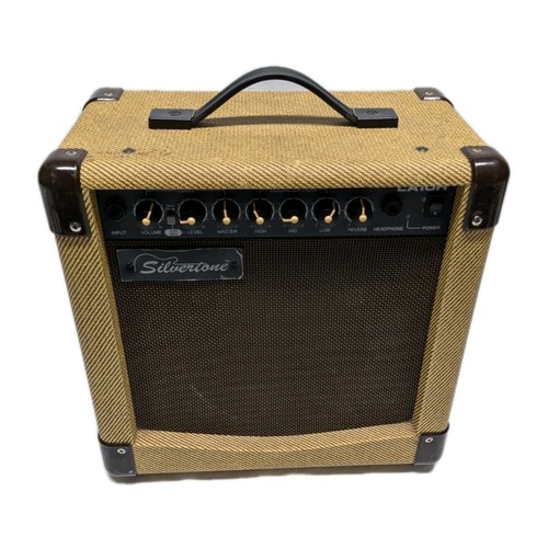Silvertone la10r tweed guitar - la10r,