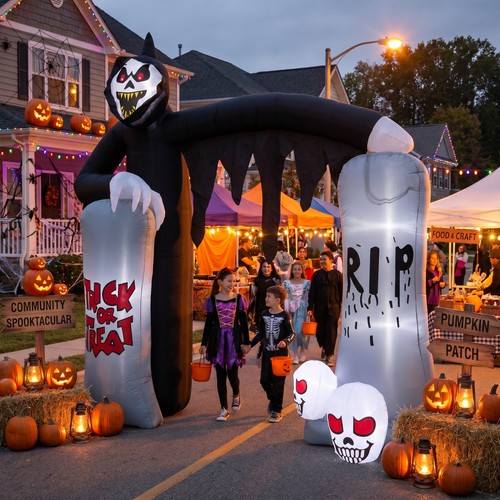 Giant halloween inflatable - halloween,