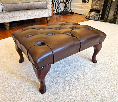 Brown chesterfied style - brown,