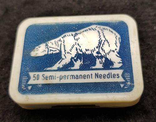 Vintage box polar bear - vintage,
