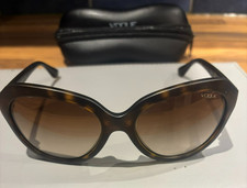 VOGUE LADIES SUNGLASSES. MATTE HAVANA. VO2845. NEW,CASE,CLOTH - SEE NOTES