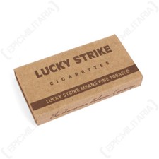 WW2 US Lucky Strike Cigarette Box - American Military Army Reproduction