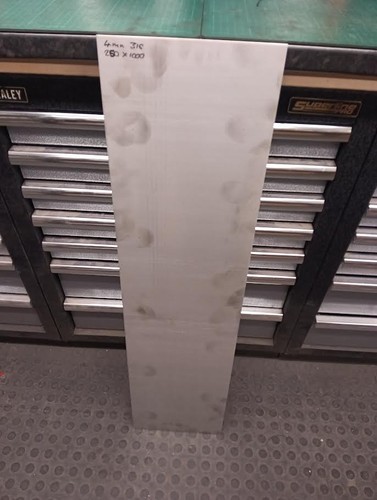 4mm stainless steel 316 sheet - 4mm,
