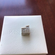 Pandora Moments Vintage Retired Sterling Silver Church Charm 790287 925 ALE