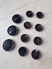 Genuine Horn Suit Button Set