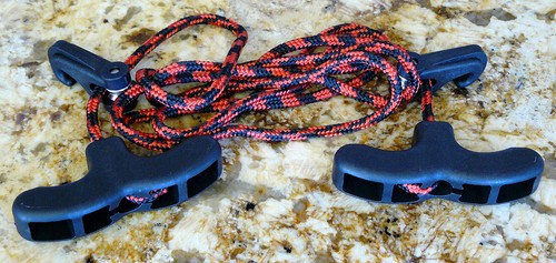Crossbow rope cocking - crossbow, device
