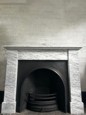 Marble Fire Surround for Cast Iron Fireplace