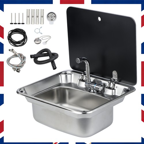 Stainless steel square sink - steel,