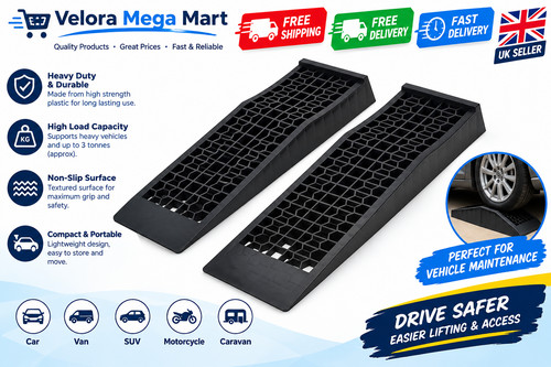 2pcs car ramps plastic kerb - plastic,