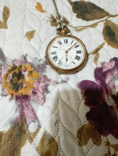 Vintage railway timekeeper - railway,