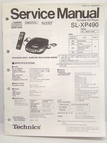 Technics original service - technics,