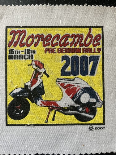 Morecambe scooter rally - scooter,