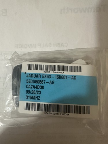Jaguar key fob - jaguar, oem