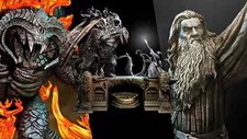 Gandalf vs Balrog 3D Printable