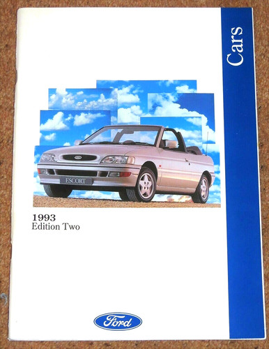 1993 ford cars brochure - cars, 48