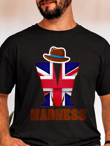 Madness union jack letter - madness,