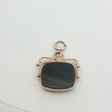Antique 9ct Gold Bloodstone