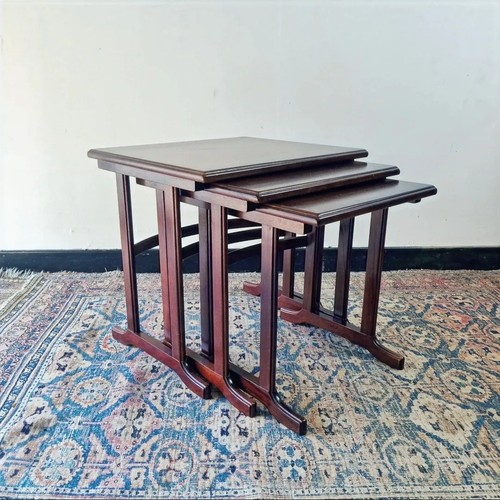 Plan nest three mahogany - of,