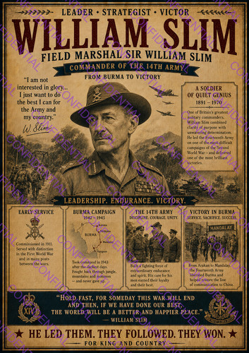 Field marshal william slim - field,