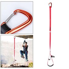 Via Ferrata Set, Adjustable Climbing Sleeved Climbing Belt Via Ferrata Rope