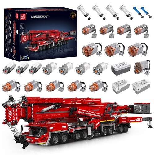 Mould king 17008 red crane - mould,