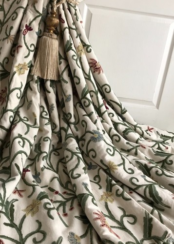 Luxury crewelwork curtains - luxury,
