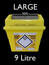 Sharpsafe Sharps Bin 9L
