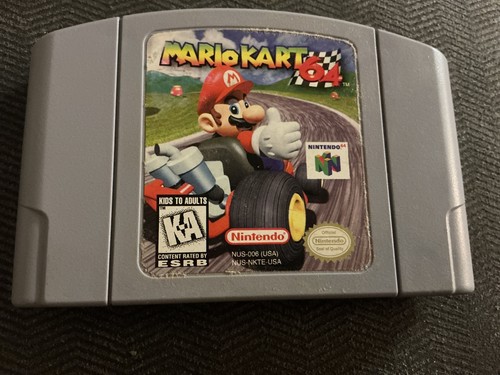 Nintendo mario kart - mario, 64