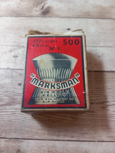 Vintage marksman domed pellets - vintage,