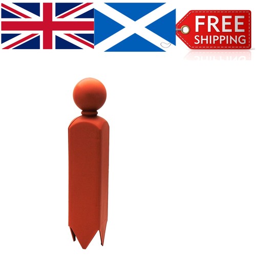 Sturdy terracotta corner post - sturdy,