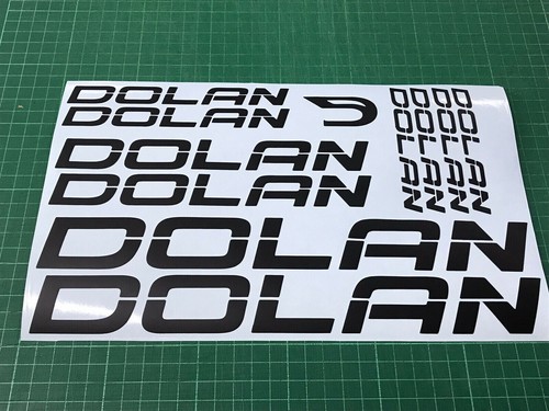 Dolan cycling decals - decals, stickers