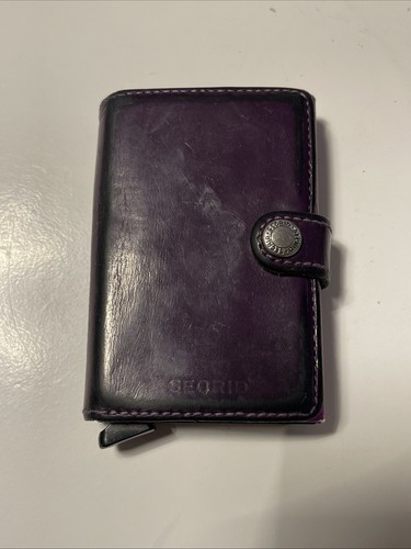 Secrid mini wallet purple - secrid,