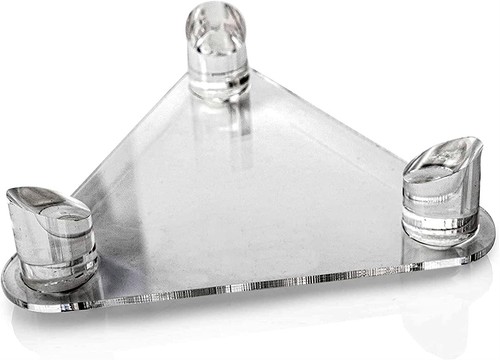 Acrylic ball display stand - acrylic,