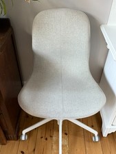 IKEA LÅNGFJÄLL Chair – Beige & White