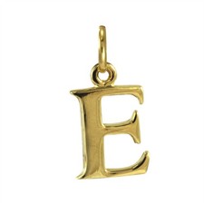 9ct Gold Letter Alphabet Charm / Charms / Letters / A - Z / Initials / Solid
