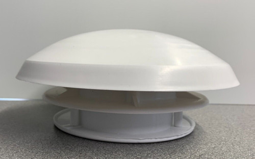 White plastic circular - plastic,